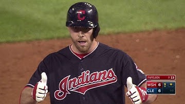 WSH@CLE: Naquin scores to tie the game in the 9th