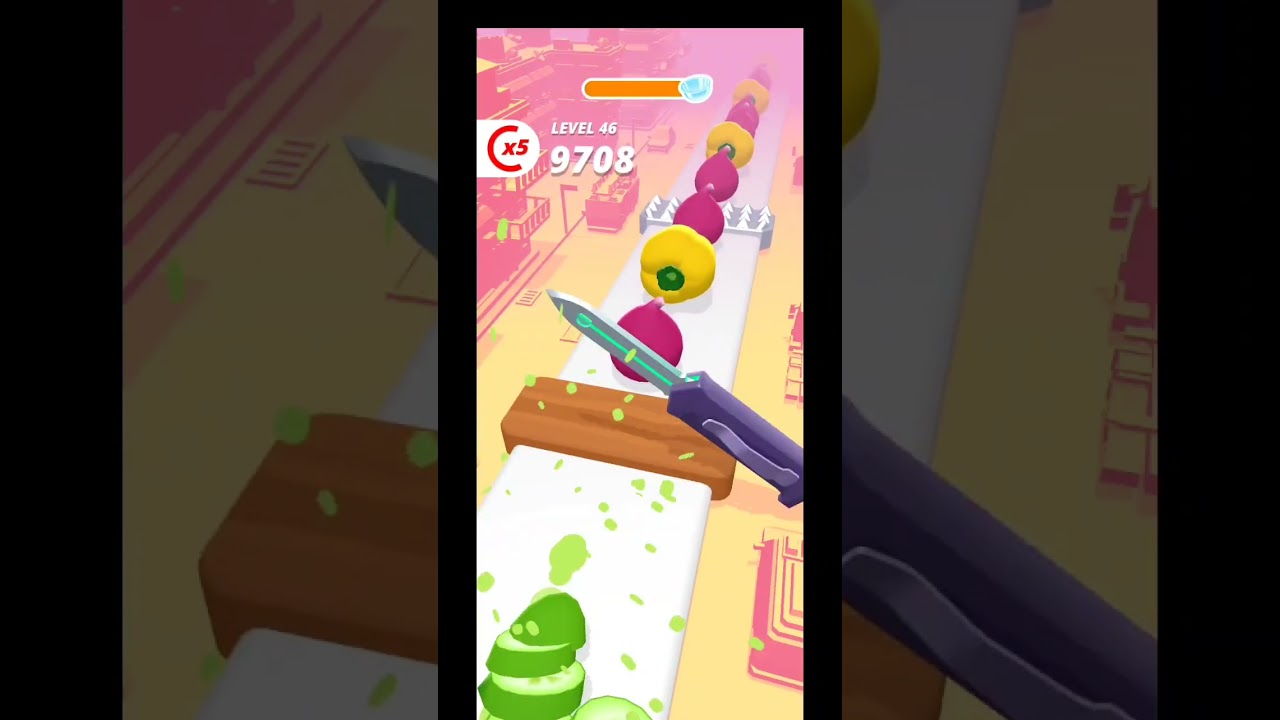 perfect slice cutting game 🎯 