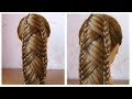 Tuto coiffure: queue de cheval originale et simple 🌸 Coiffure avec tresse, facile à faire