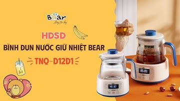 [HSDS] Bình Đun Nước Giữ Nhiệt, Khử Clo Bear TNQ-D12D1 | Bear Vietnam