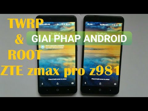 Root Flash Twrp Recovery Remove Frp Unlock Sim Network Zte Z981 Android 6 0 1 Youtube