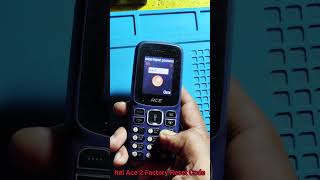 Itel Ace 2 Factory Reset Code #hardreset #short #fichersphone