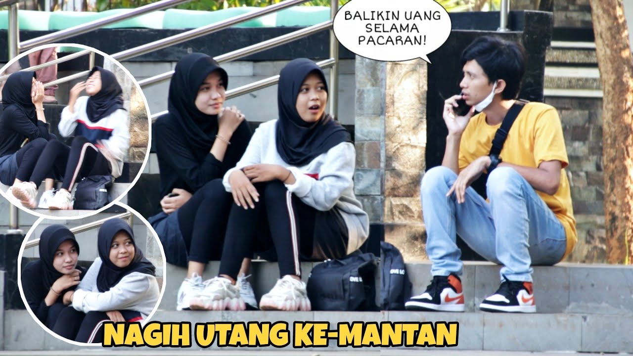 NAGIH UTANG KEMANTAN DIDEPAN CEWEK, EPIC!