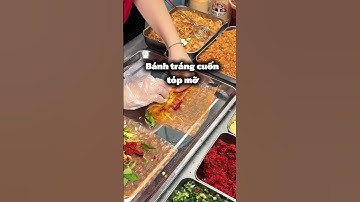 Buồn gì buồn chứ có bánh tráng là quên sầu liền