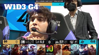 GG vs CLG | Week 1 Day 3 S12 LCS Summer 2022 | Golden Guardians vs CLG W1D3 Full Game