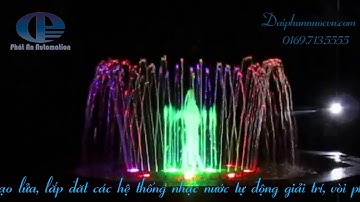 Nhạc nước Phát An, thiết kế thi công lắp đặt nhạc nước trọn gói