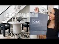 CB2, CRATE & BARREL, WEST ELM HOME DECOR | SHOP WITH ME | HOME DECOR HAUL