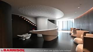 One Thousand Museum - Miami, USA (Barrisol Lumière®, Barrisol Perfodesign®)