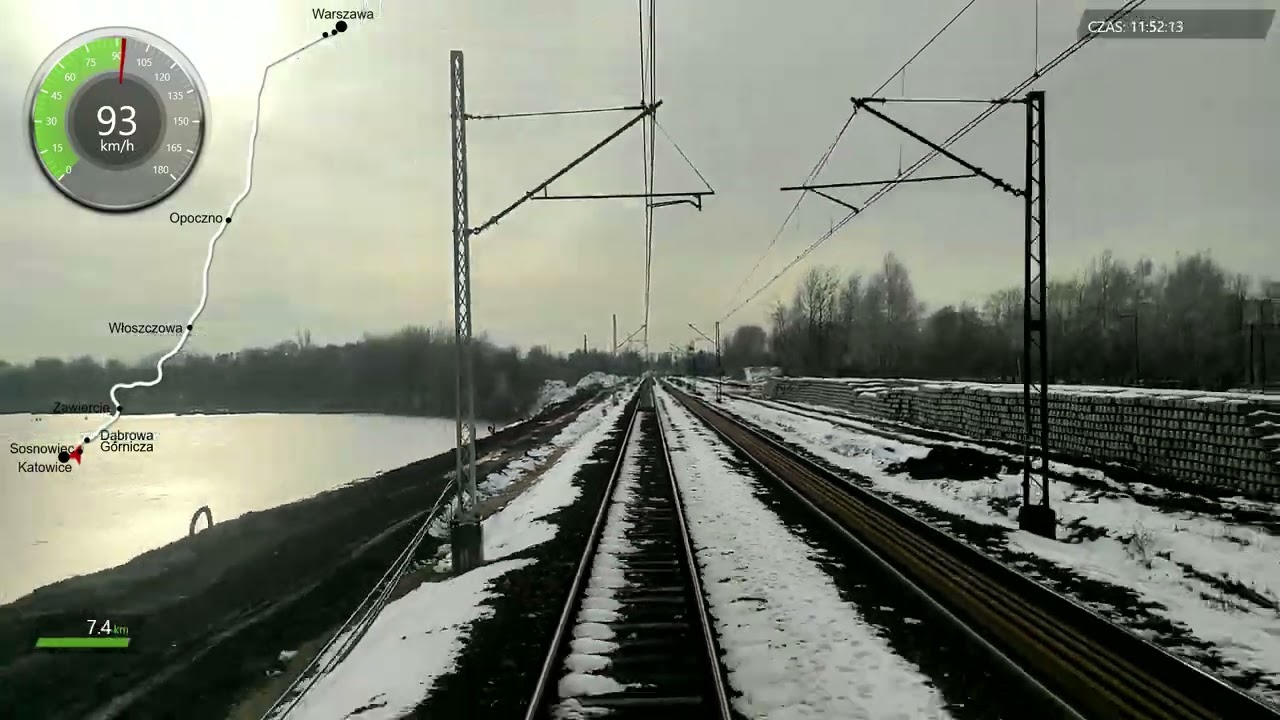 [Rearview] KATOWICE→WARSZAWA | IC SILESIA |