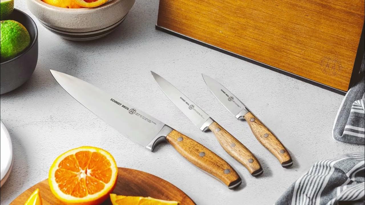 Bonded Steel 7 Piece Schmidt Knives