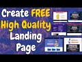 FREE High Quality Landing Page to Promote Affiliate & CPA offers in Hindi | GrooveFunnels 2020