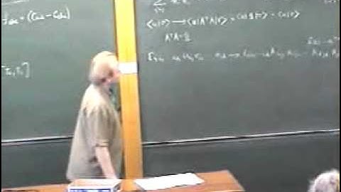 Group Theory, Robert de Mello Koch | Lecture 2 Part 5