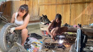 Full video: 15 days of genius repair girl. Car repair,electrical appliances, spare parts replacement