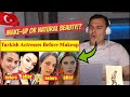 Italian Reaction 🇹🇷 Turkish Actress Without Makeup 😳 You have to see this shocking video!