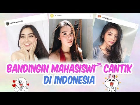 Bandingin Mahasiswi Cantik Indonesia