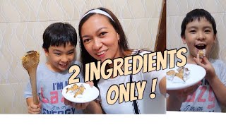 FUN COOKING WITH NICO ! 2 INGREDIENTS ONLY , YEMA OR MILK CANDY 😋