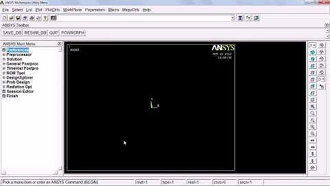 Ansys tutorial - Cantilever beam with UDL,UVL