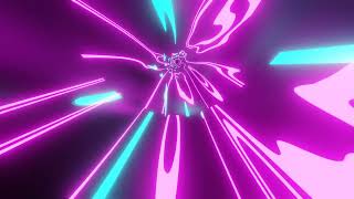 VJ LOOP NEON Bokeh Pink Teal Metallic SciFi Abstract Background Video RGB Gaming Light Overlay