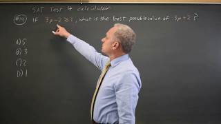 SAT Test 4: Inequalities - question #4-19