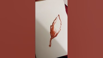 Instant Acrylics painting Autumn leaves