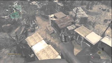 Modern Warfare (MW3) Glitches HD: *AFTER PATCH* Knife Lunge Glitch On Top/Out Of The Map Village!