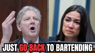 Senator John Kennedy Roasts AOC Over Her Incompetence And Host Can't Stop Laughing.