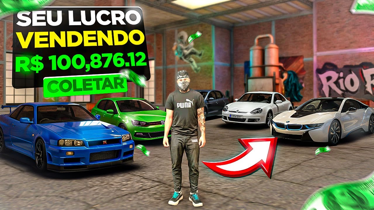 GANHEI MUITO DINHEIRO VENDENDO CARROS NO RIO RISE