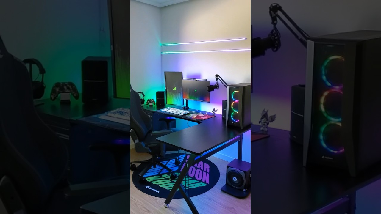 Throwback to my Sharkoon Gaming setup! 🤯