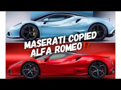 did-the-new-2020-maserati-supercar-copy-the-alfa-romeo-6c?!