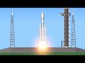 Falcon Heavy and Starman CINEMATIC || SFS 1.5
