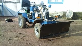 Гидравлика на минитрактор. Часть 1. Hydraulics for minitractor. Part 1. видео Гидравлика из первых рук