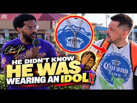 He Didn't Know He Was Wearing an Idol!!