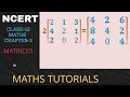 MATRICES CLASS 12 CHAPTER-3||NCERT||EXAMPLES-7 TO 11||PART-3||BY MATHS TUTORIALS