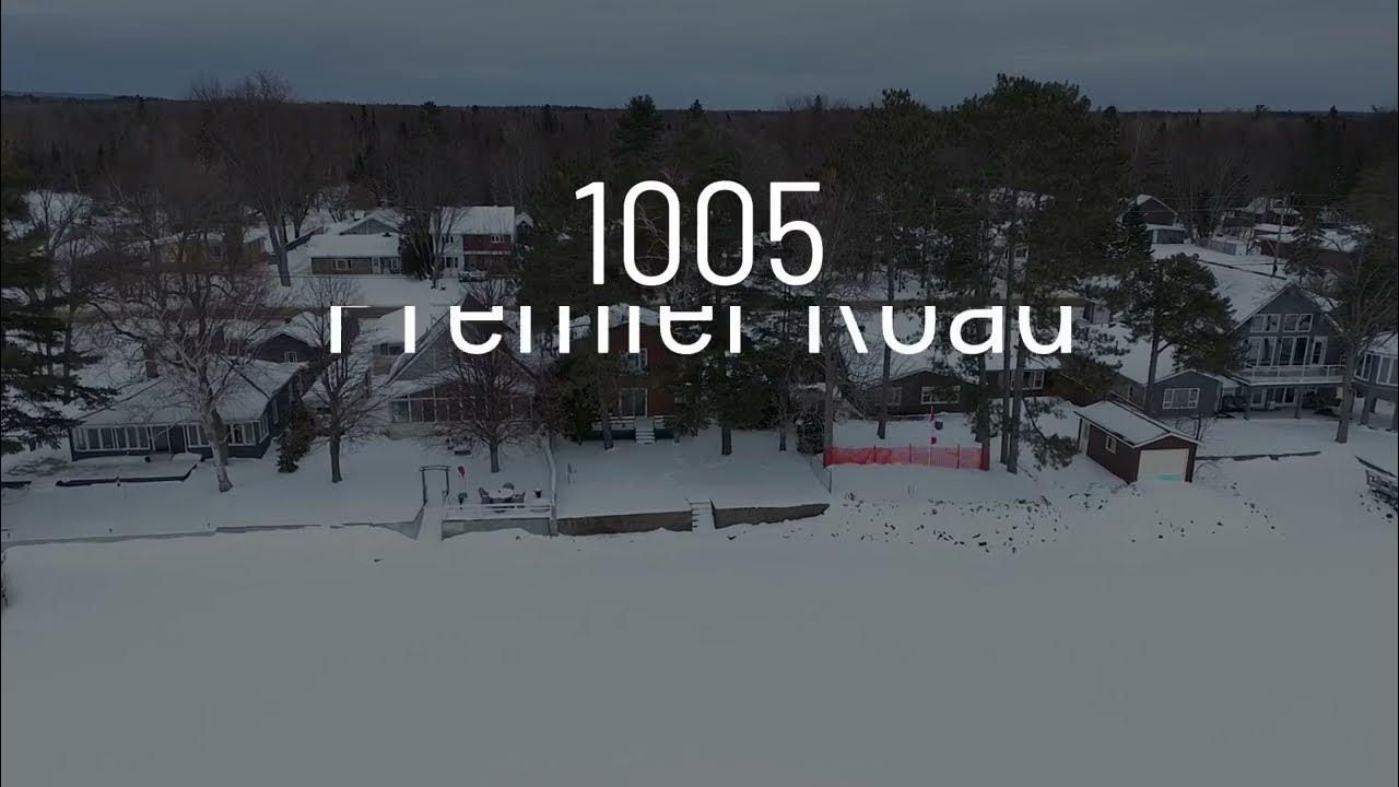 Waterfront listing. 1005 Premier Road, North Bay. YouTube Waterfront listing. 1005 Premier Road, North Bay. YouTube