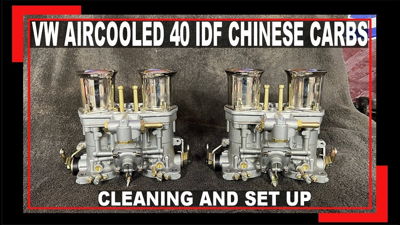 VW Air Cooled 40 IDF Carbs Chinese IDF Carbs Cleaning & Set up