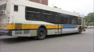 MBTA New Flyer busses 0603 and 0683 on the route 77