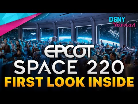 Epcot's SPACE 220 Restaurant | First Look Inside & Opening Timeframe - Disney News - Aug 13, 2021