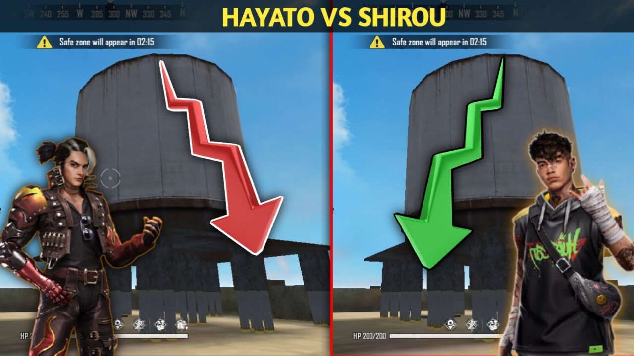 Free Fire Factory Challenge 2021 | Jump Damage Challenge 2021 | Hayato Vs Shirou Challenge