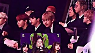BTS REACTION TO BLACKPINK AS IF IT'S YOUR LAST/GDA 2018