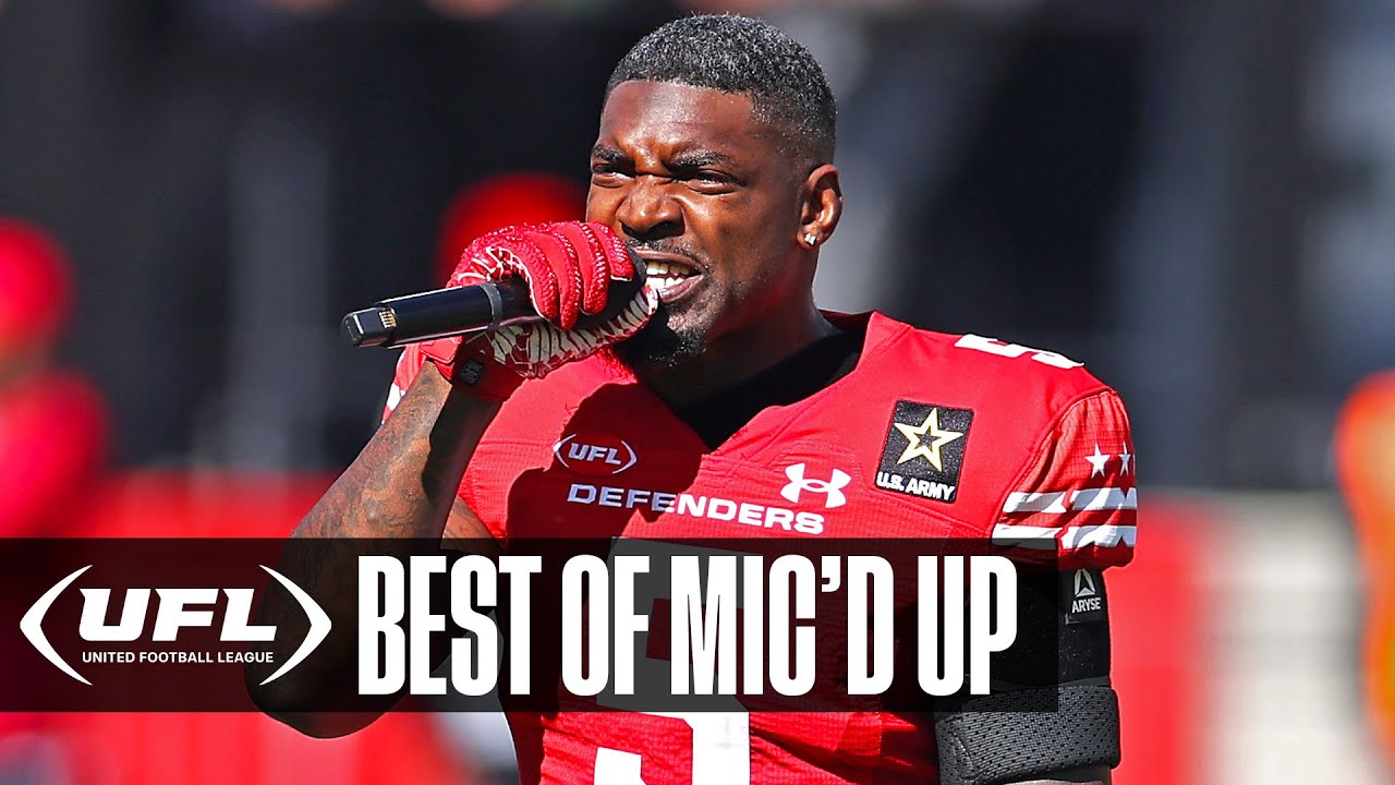 Best Mic'd Up Moments of Week 2 | UFL - YouTube