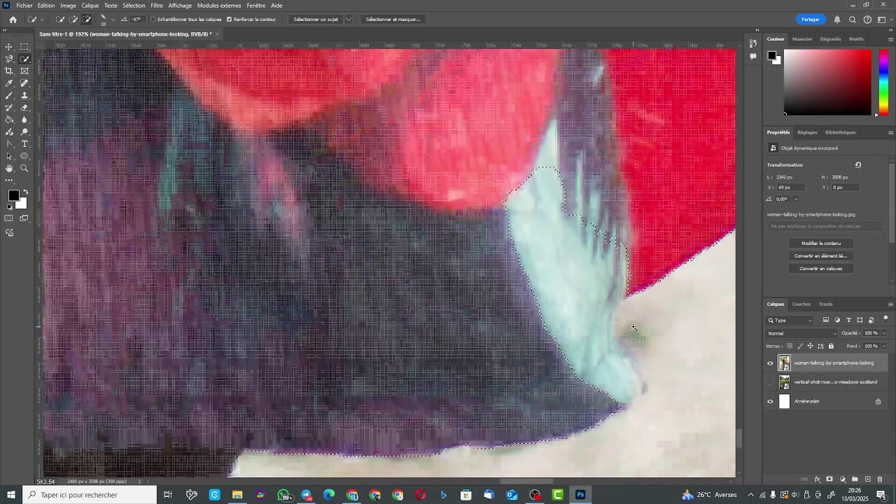 Tuto Photoshop : Débuter en Photoshop (Outil de sélection rapide/Objet) 