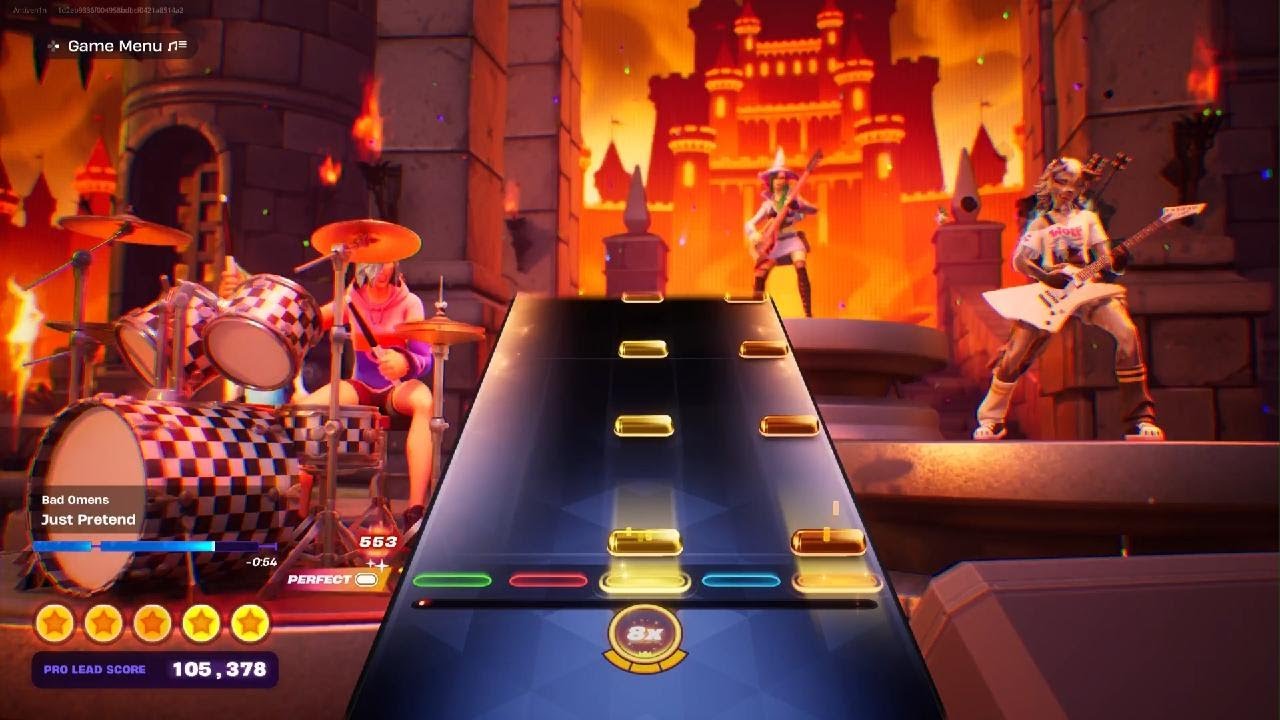Just Pretend - Bad Omens [Expert/Pro Lead FC] | Fortnite Festival