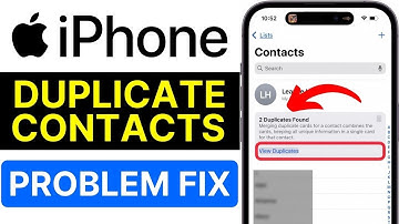 iPhone Duplicate Contacts Fix 🔥 Delete Merge Clean Contacts Problem Solution 2025
