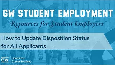 How to Update Disposition Statuses for All Applicants