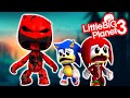 Sonic  knuckles vs evil sackboy  littlebigplanet 3  epiclbptime