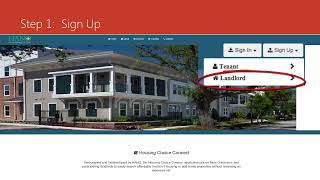 Landlord Sign Up