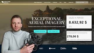 This Drone Stock Agency Made Me $9,080 in Just 8 Months. Amazing Aerial
