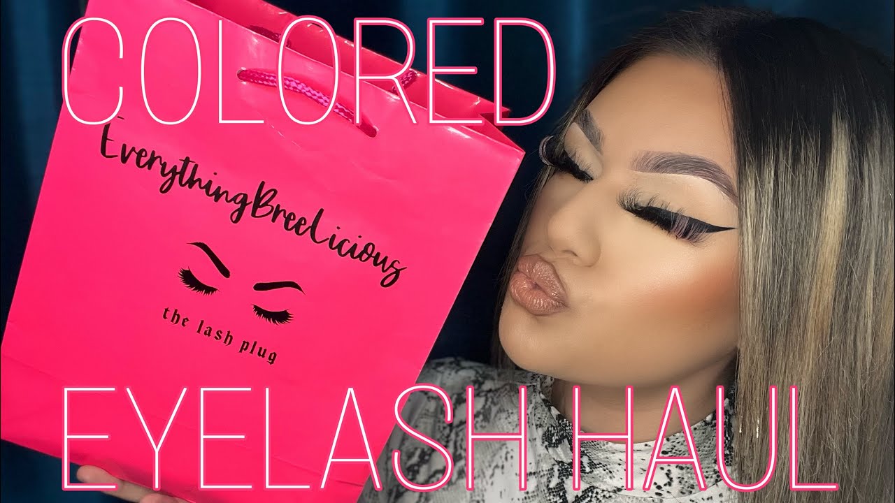 Colored Lash Haul  everythingbreelicious 