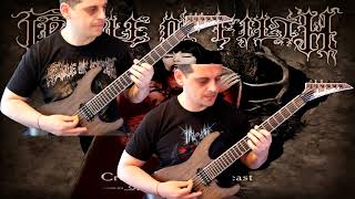 Cradle of Filth - Beneath The Howling Stars (Guitar cover + TAB)