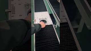 Gear-track module installation with organ cover #linearmodule #automatedequipment